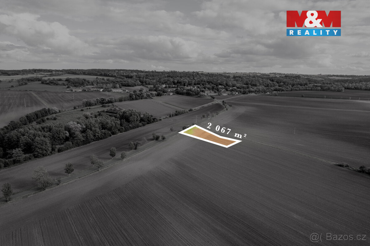 Prodej pozemku k bydlení, 2067 m², Budyně nad Ohří - 2