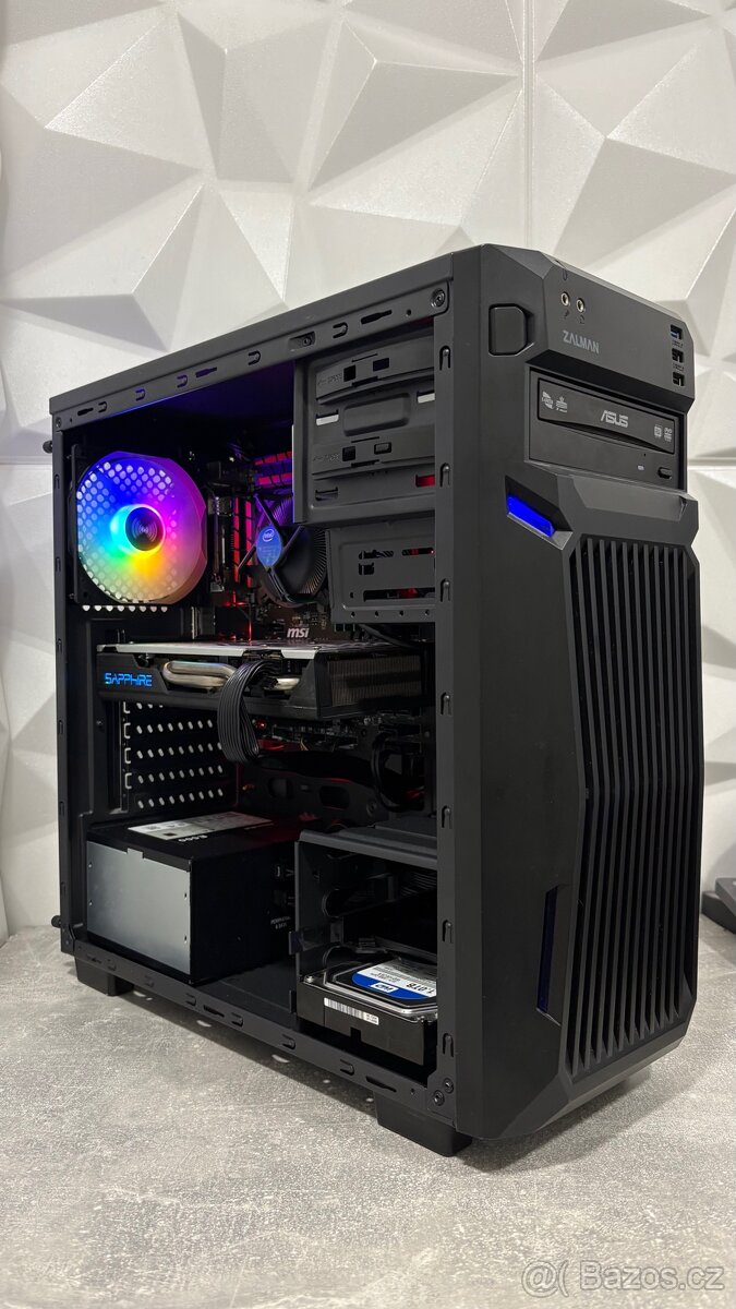 Herní PC I5 6400 / RX 580 4GB / DDR4 16GB - 2