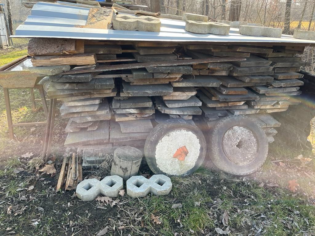 Vysušené dřevěné dubové fošny - 2