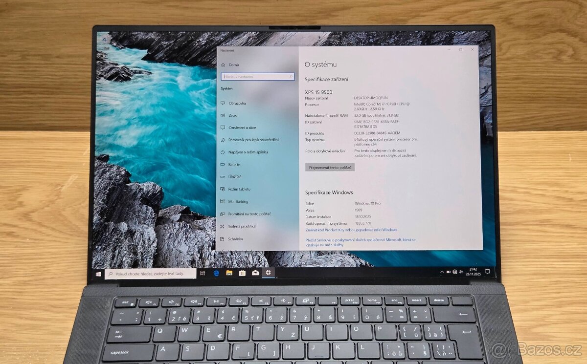 Dell XPS 15 9500 - tenké dělo - 2