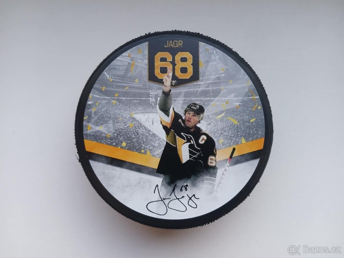 Hokejový puk Jaromír Jágr - Limitovaná edice - 2