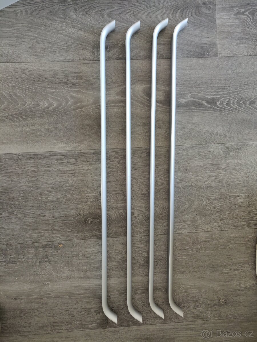4x Nábytková úchytka Scala eloxovaný hliník, rozteč: 640mm - 2