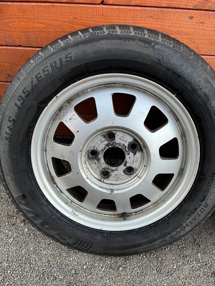 Alu kola Audi 5x112 R15 - 2