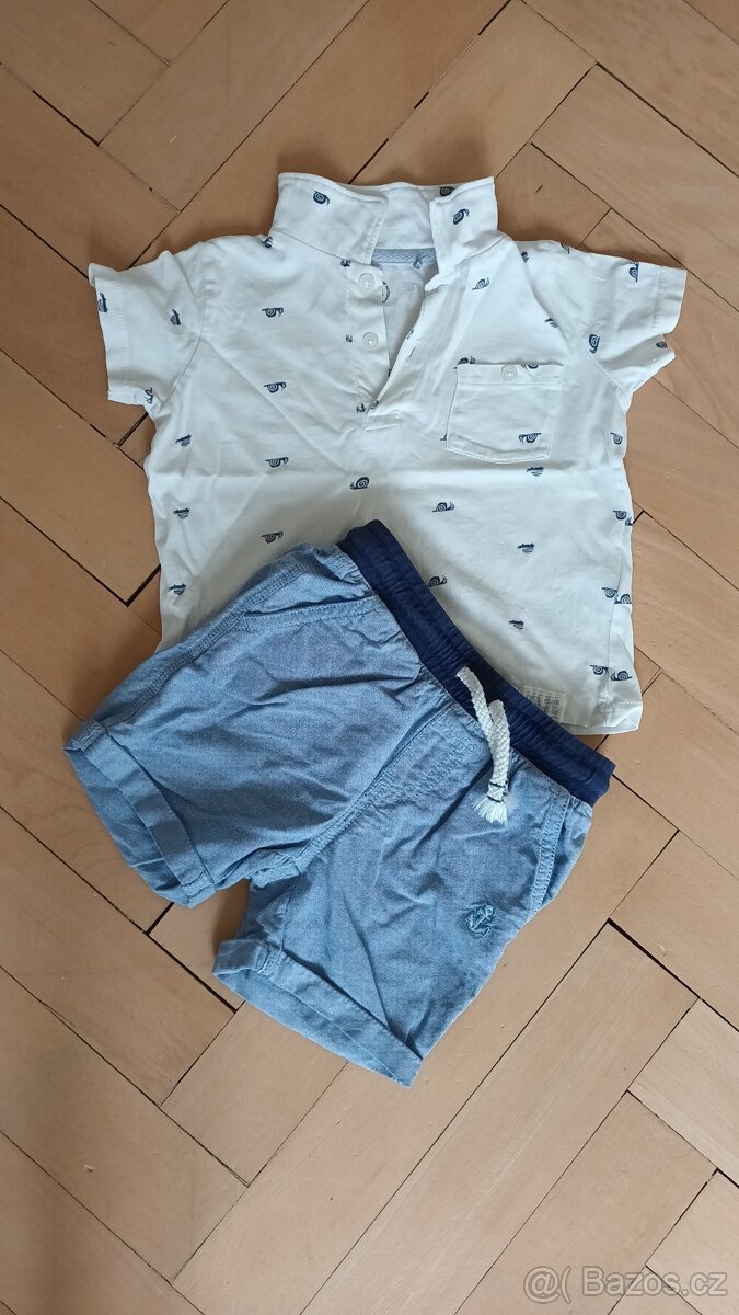 Set trička a šortek - vel. 86 - 2