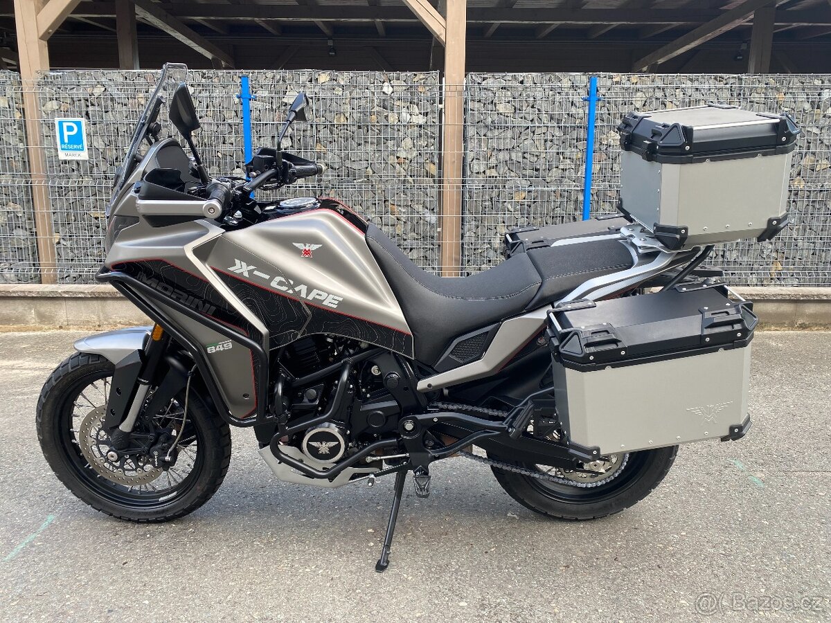 Moto Morini X-Cape 650 + sada kufrů v ceně 10 000 Kč - 2