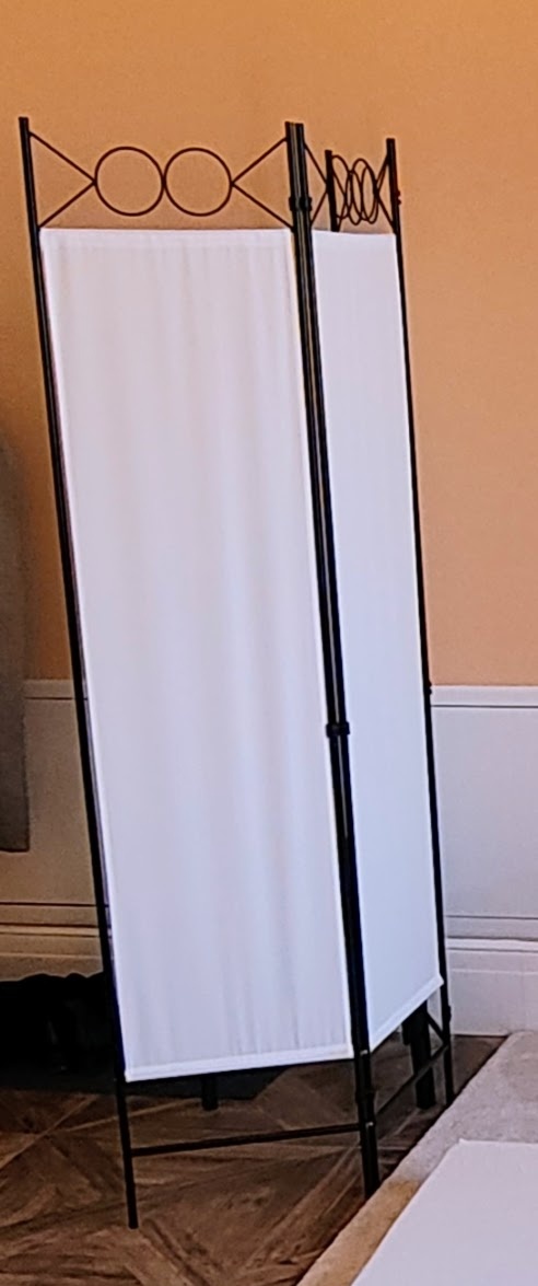 Černo bílý paravan - 2