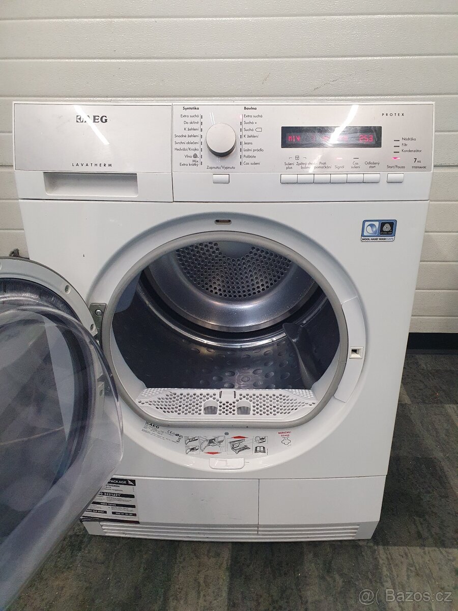Sušička AEG T75370AH3C A+ - 2