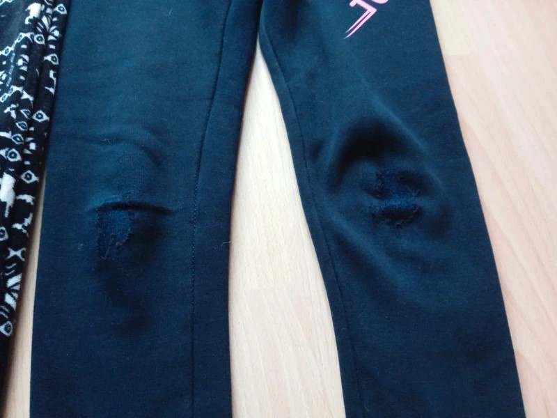 Vyteplené legíny vel. 134/140 - 2