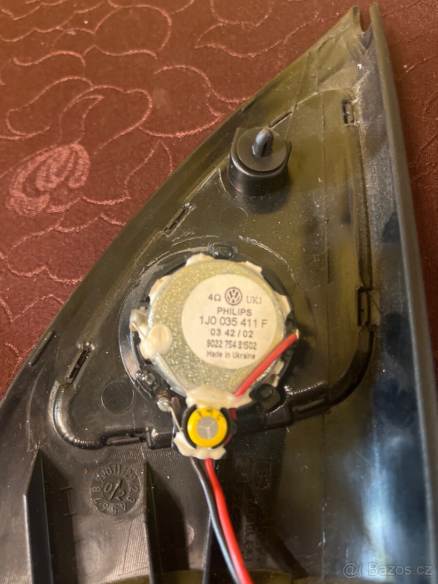 Výškový reproduktor s krytkou VW Golf 4 - 2