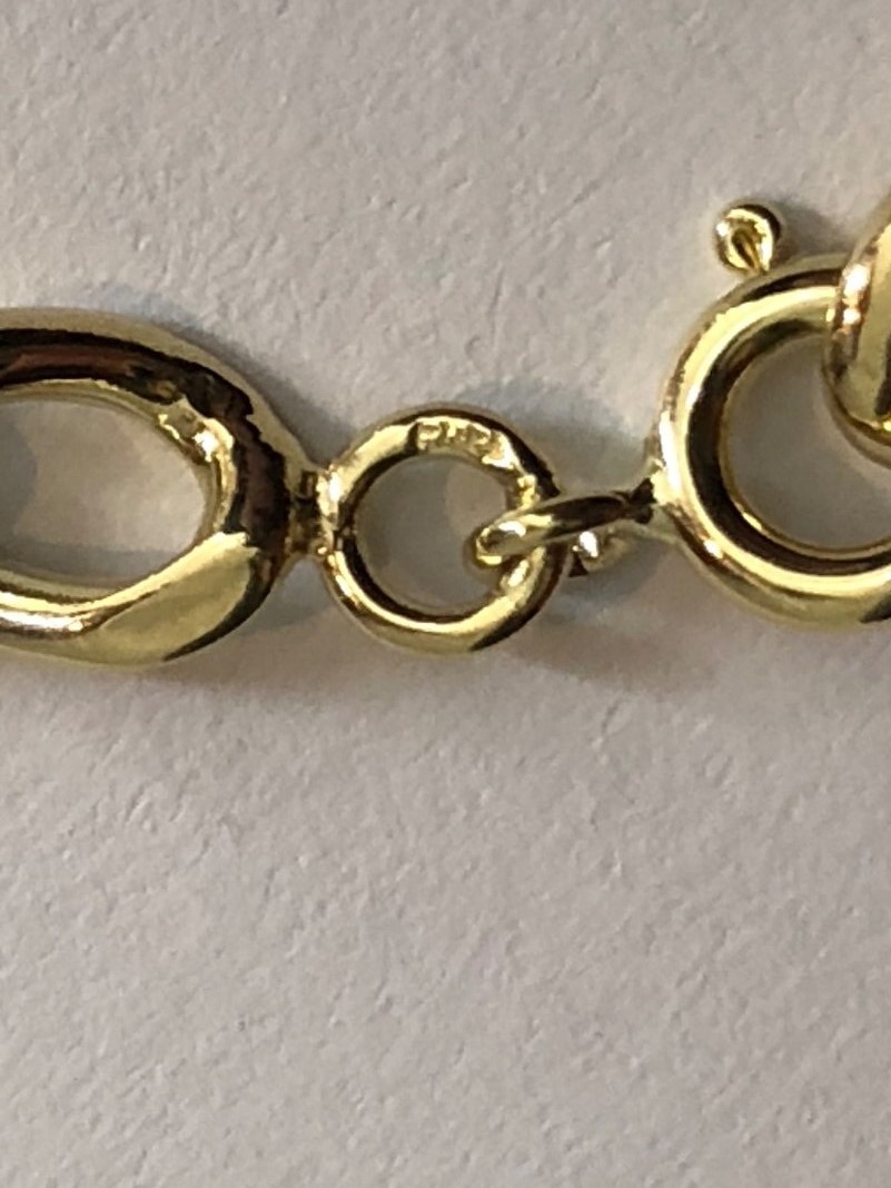 Zlatý pánský náramek. - 2