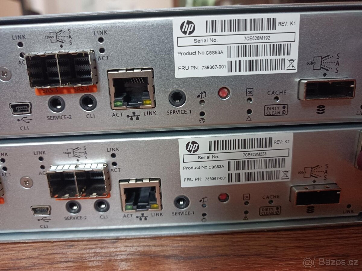 HP MSA 2040 SAN Controller-diskové pole,16TB - 2