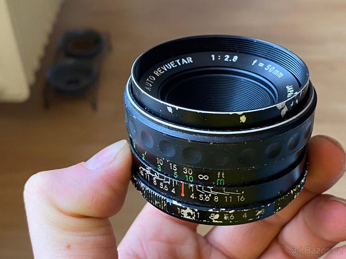 Objektiv Auto Revuetar 50mm f2.8 M42 - 2