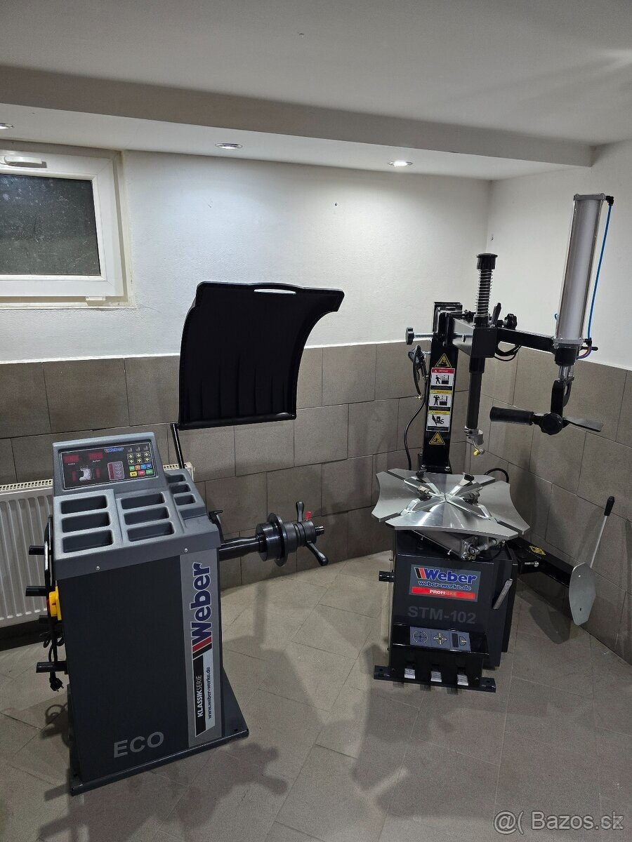 Pneuservisní stroje - vyvažovačka + zouvačka - 2