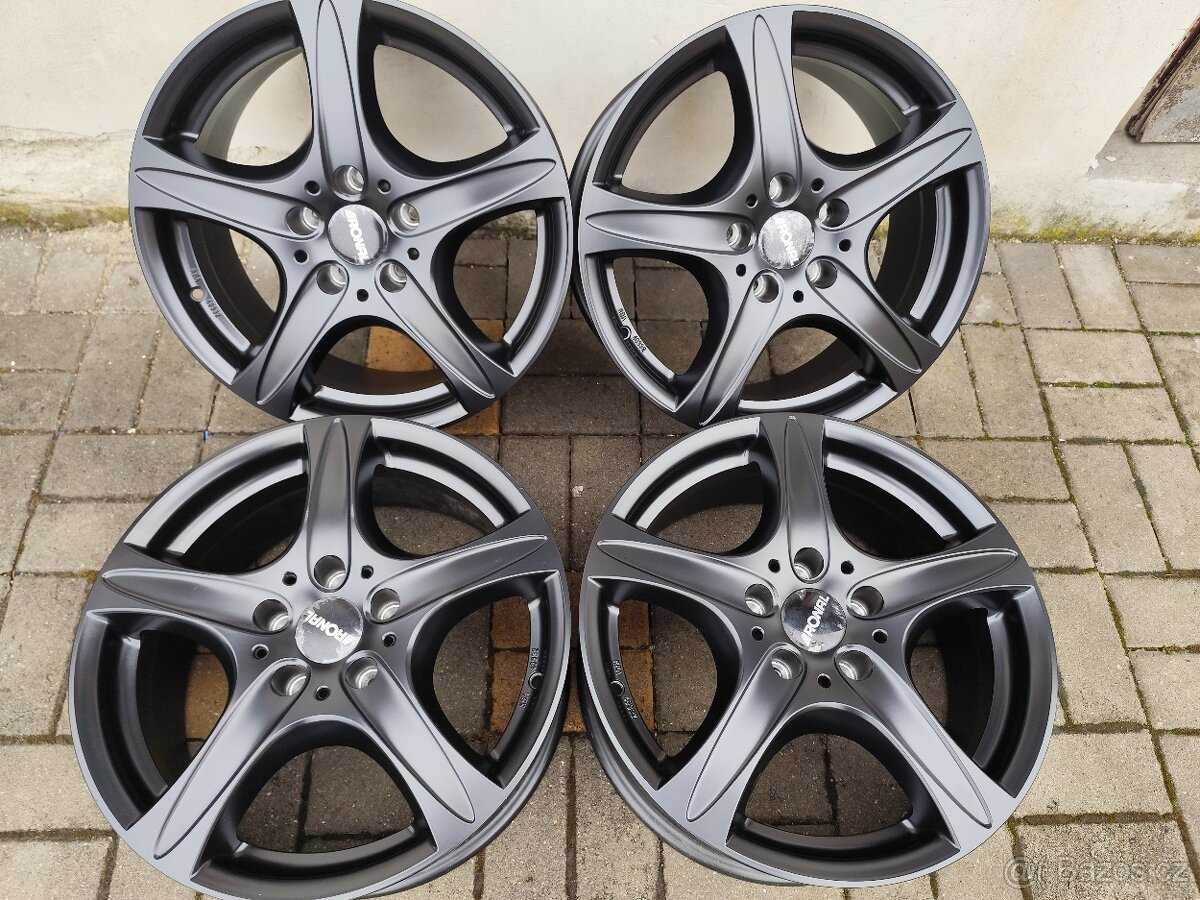 ALU 5x114.3 r17 RONAL - NOVÉ DISKY - 2