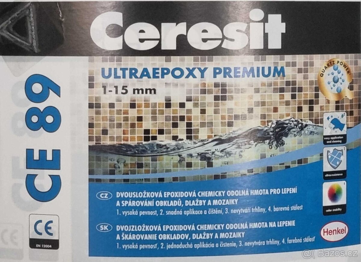 Epoxidová spárovačka CE79 a CE89 - 2