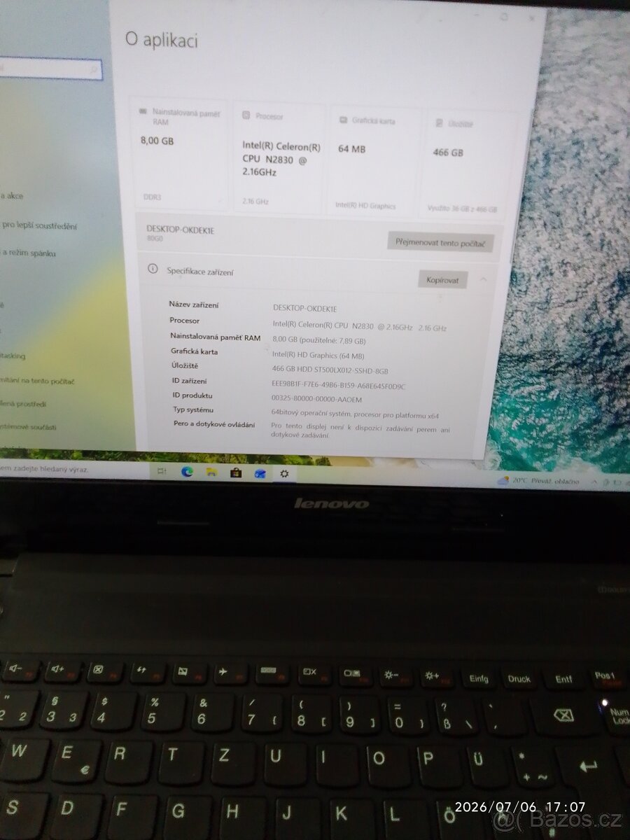 Lenovo G50-30 - 2