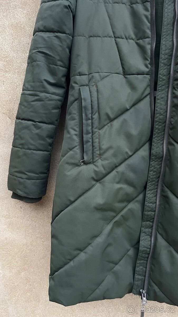 Zimní bunda / kabát Alpine PRO khaki - 2