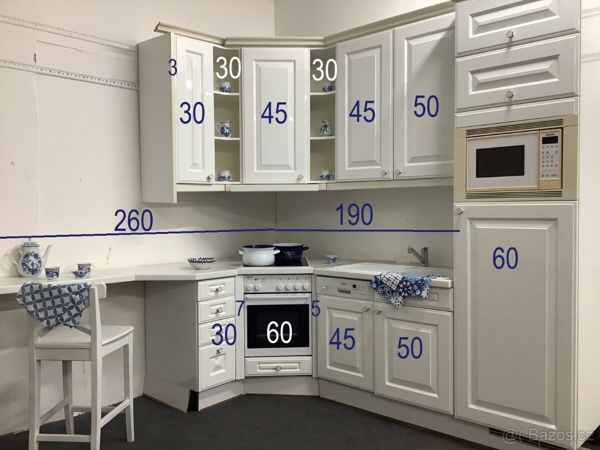 Menší rustikální kuchyně TAMARA - 2