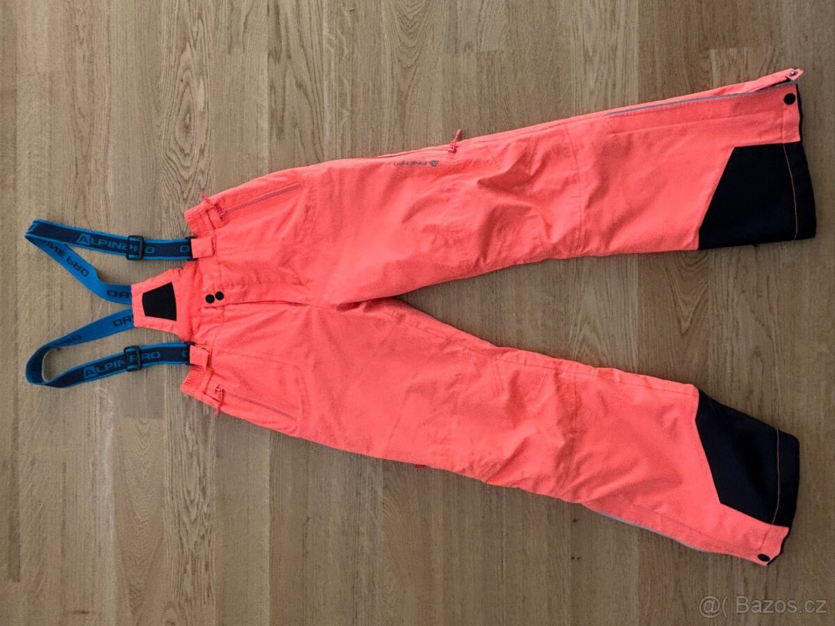 Dětské lyžařské kalhoty Alpine Pro, vel. 152/158 - 2