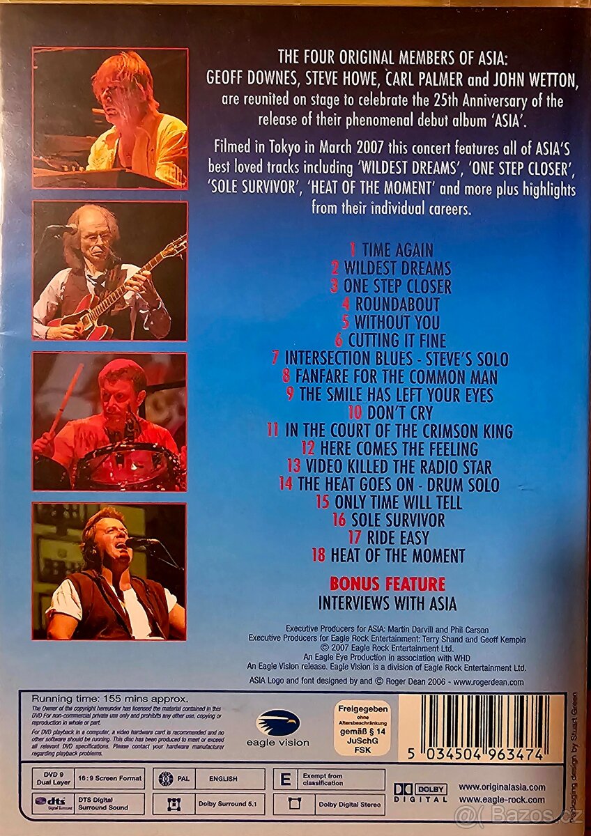 ASIA - Fantasia: Live in Tokyo - 2