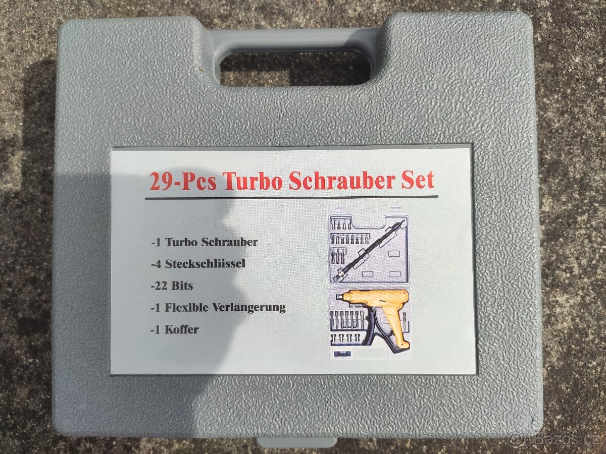 Mechanický šroubovák Turbo Schrauber Set - 2