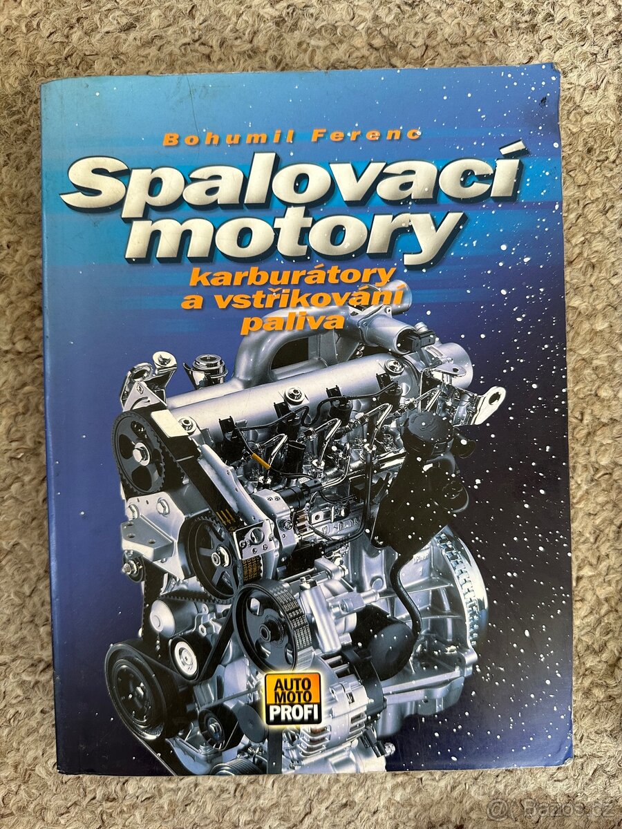 Veterán knihy, motory, automobily - 2