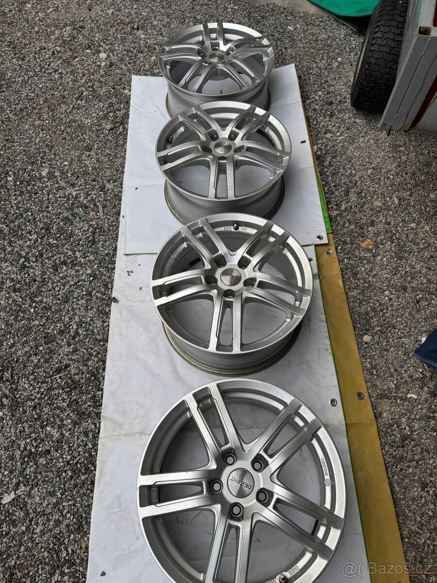 Alu kola R17 Dezent Nové VOLKSWAGEN. AUDI, BMW SEAT SKODA - 2
