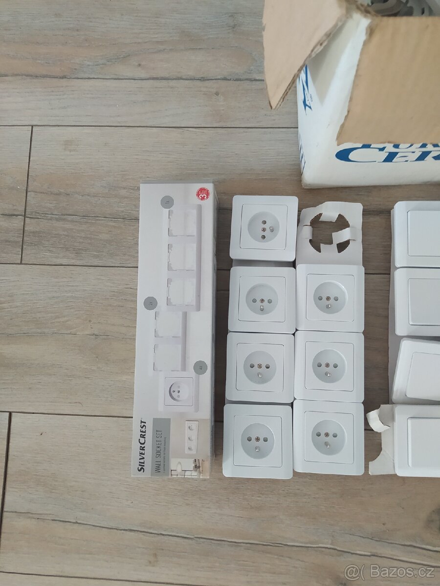 NOVÉ VYPÍNAČE A ZÁSUVKY - 2