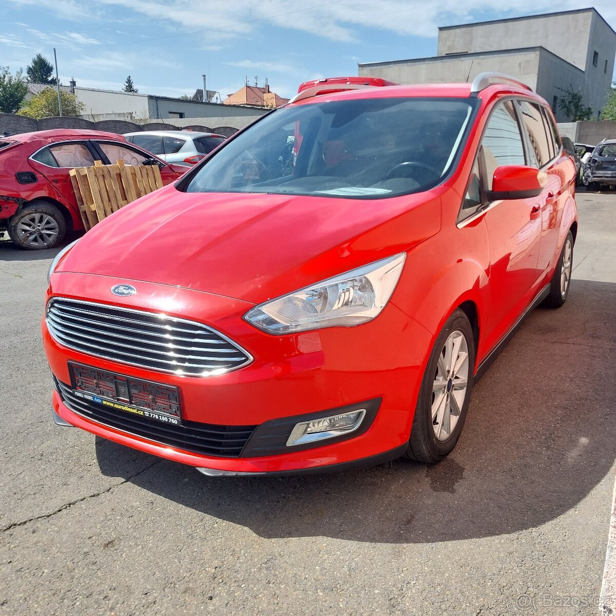 Ford Grand C max 017 - náhradní díly - 2