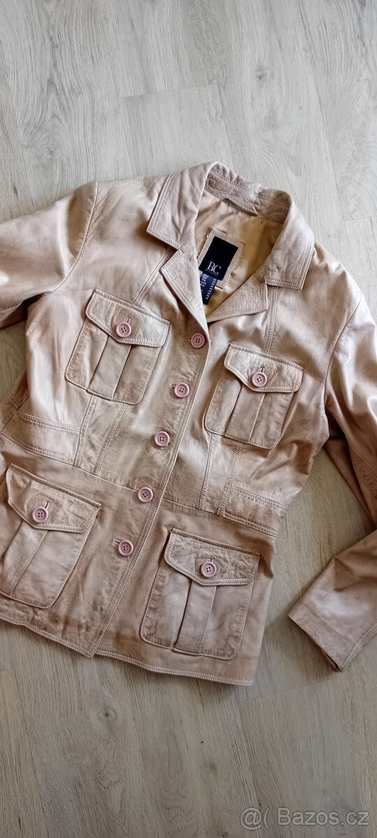 Dámská kožená bunda, sako - 2