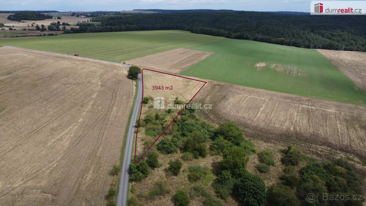 Prodej pozemku 3943 m2, Sýkořice - 2