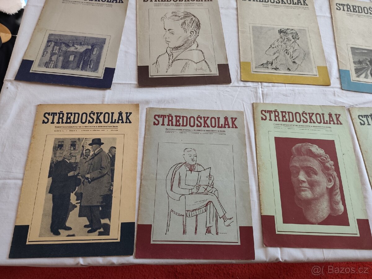 časopis Středoškolák 1946 - 2
