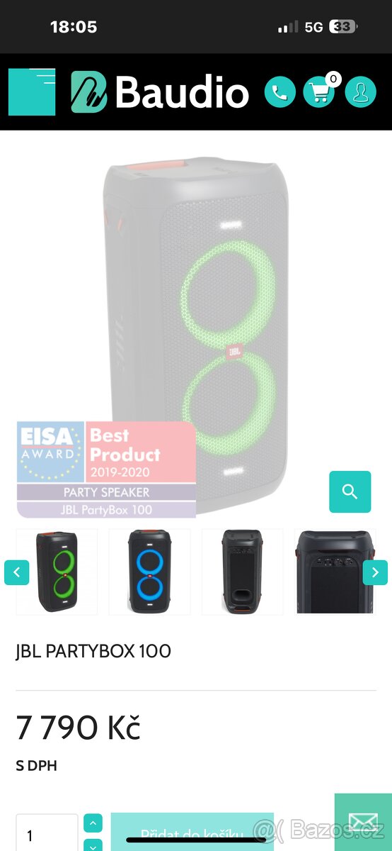 JBL BOXPARTY 100 W - 2