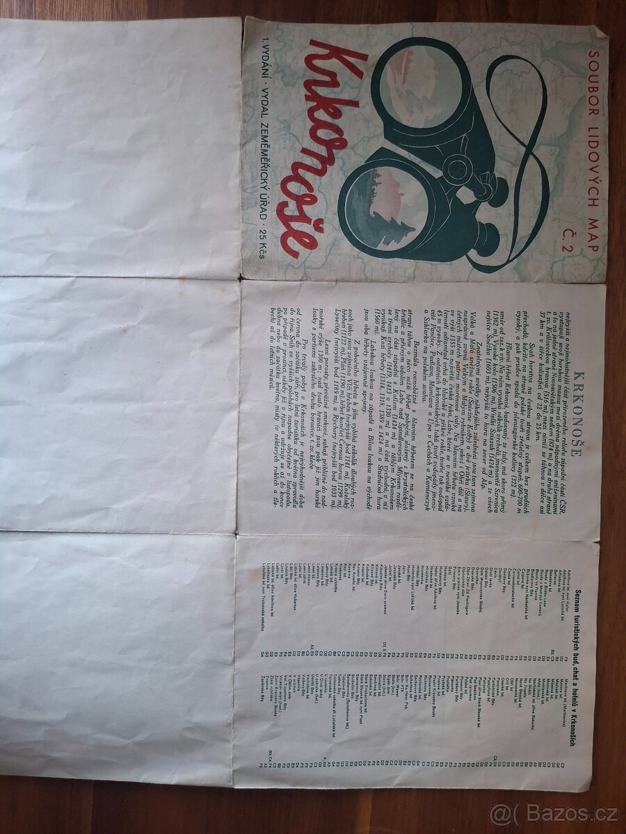 Soubor lidových map č. 2 – Krkonoše - 2