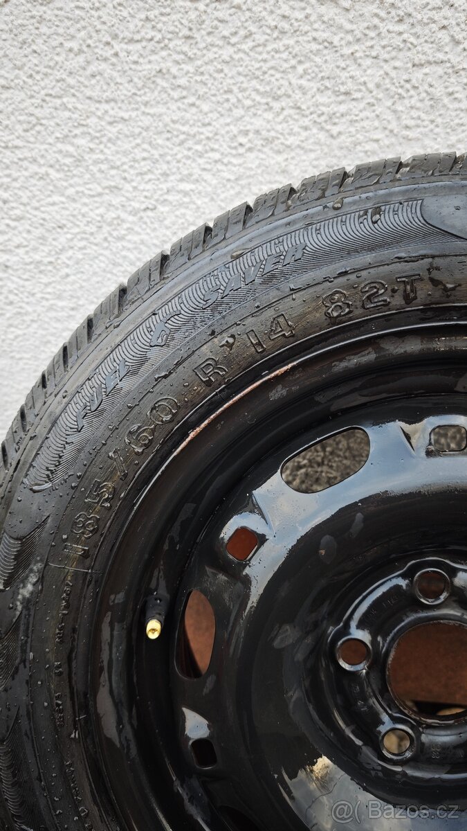 Rezervní kolo – disk + pneu 185/60 R14 - 2