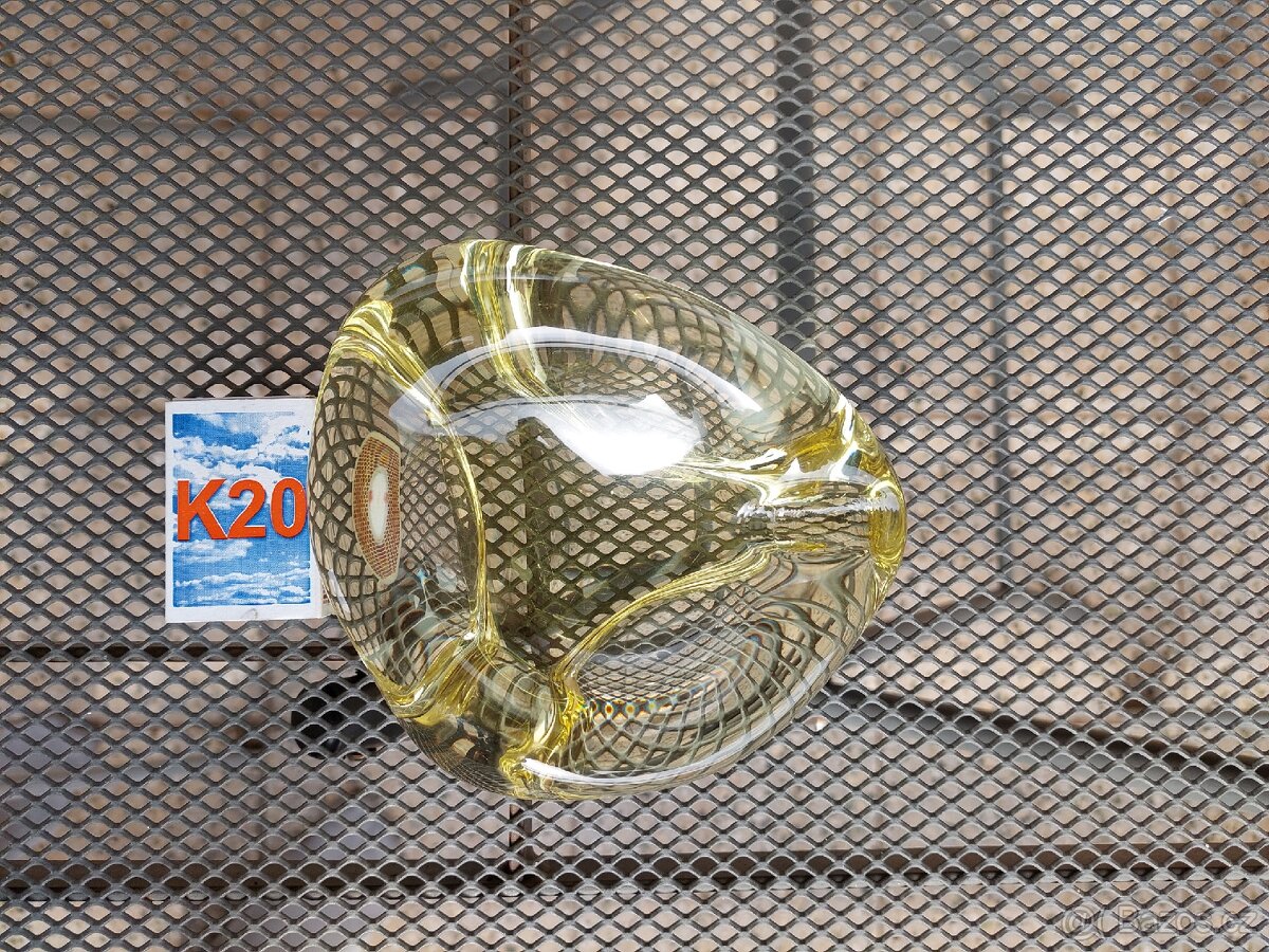 Popelnik z hutního skla - 2