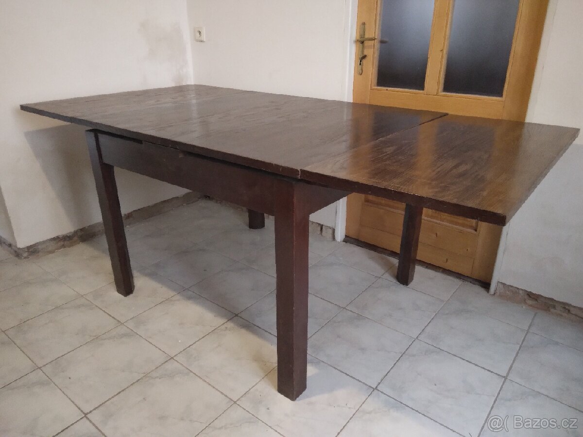 Stůl-mořený dub - 2