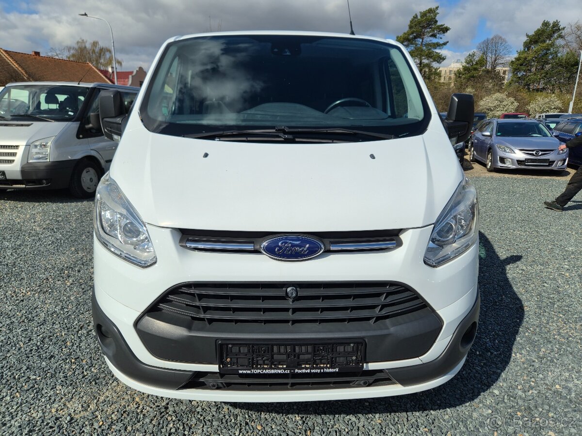FORD CUSTOM 2.2 92KW LONG 6MÍST 2015 DPH - 2