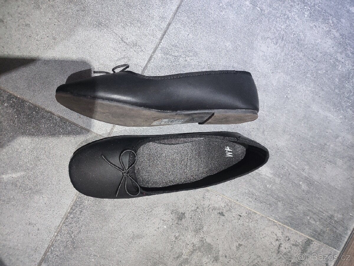 Dívčí baleríny H&M, vel. 36 - 2