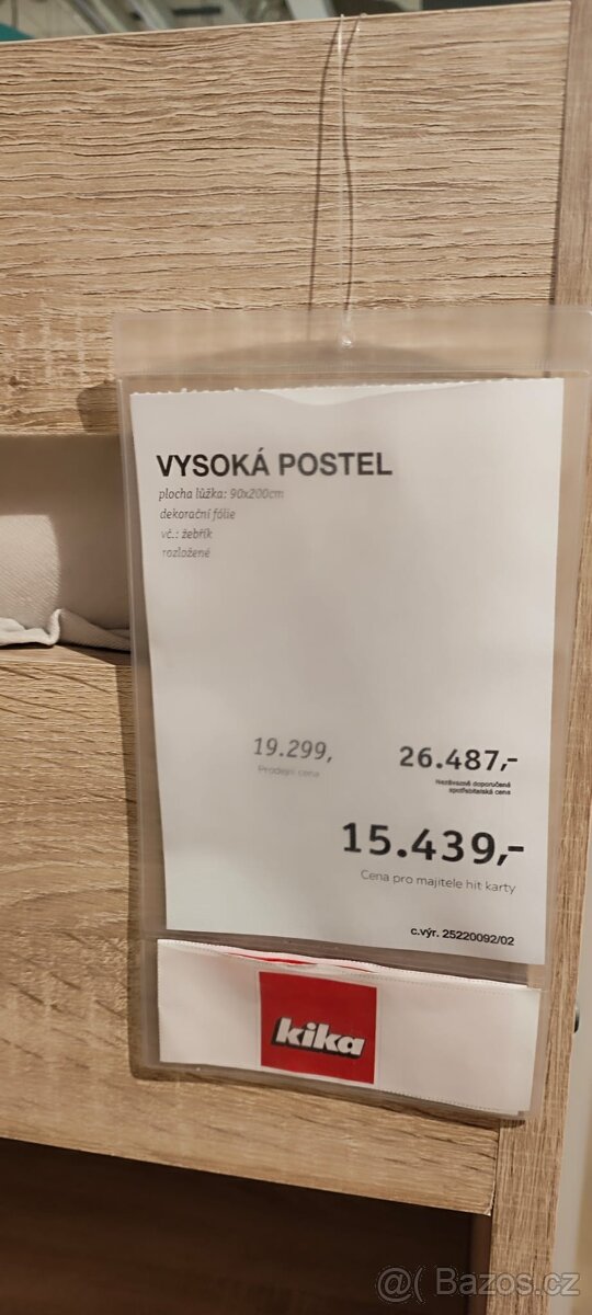 Vysoká postel - 2