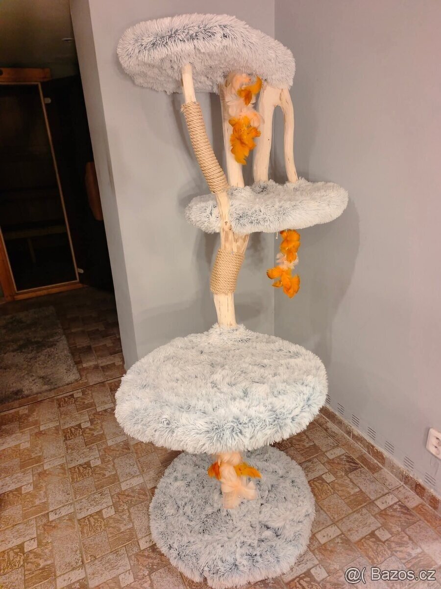 Kočičí strom škrabadlo odpočívadlo pro kočky - 2