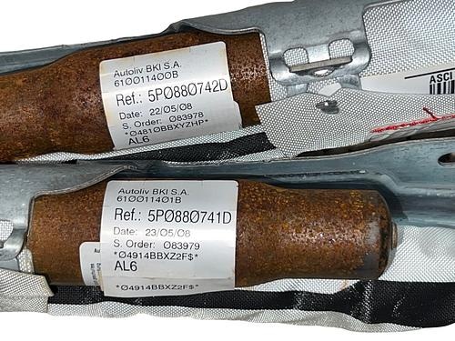 Levý a pravý stropní airbag Seat Altea 5P hatchback 2009 - 2