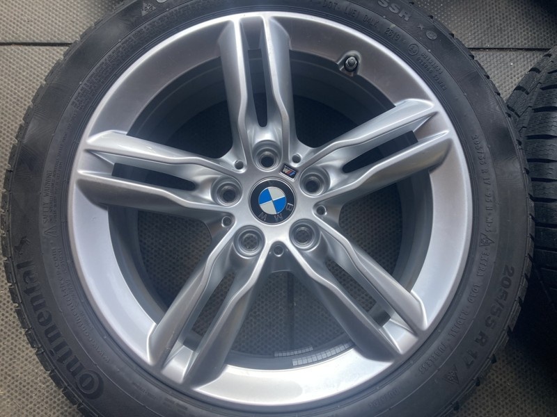 Alu kola BMW 2 F45 F46 5x112 zimní CONTINENTAL205/55R17 - 2