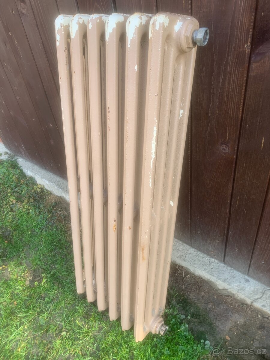 litinový radiátor 98x43cm - 2