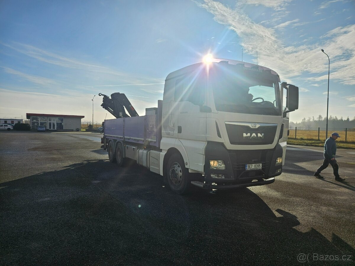 MAN TGX 26.440 6x4 valník s hydraul. rukou HIAB 288 - 2