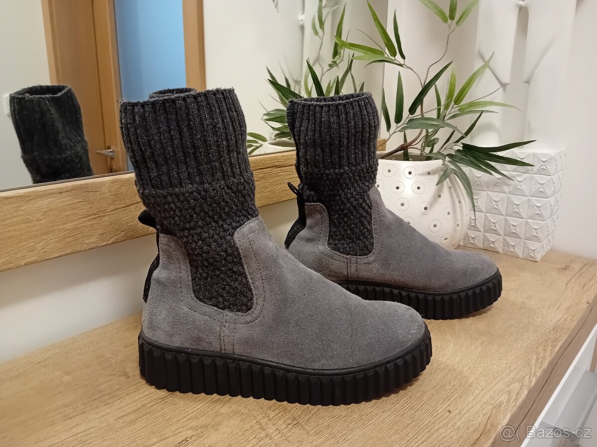 Marc O'Polo dámské chelsea kotníkové boty vel. 36 kožené - 2