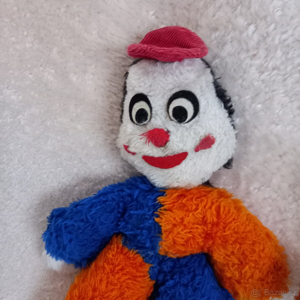 2x retro plyšáci šašek a medvídek - 2