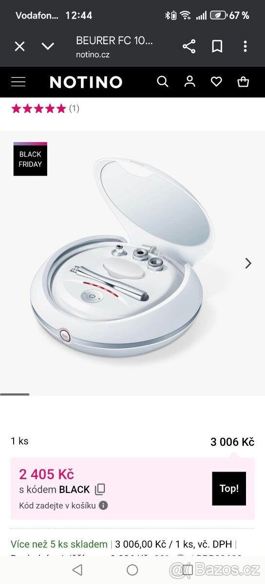 BEURER FC 100 mikrodermabrazivní přístroj - 2