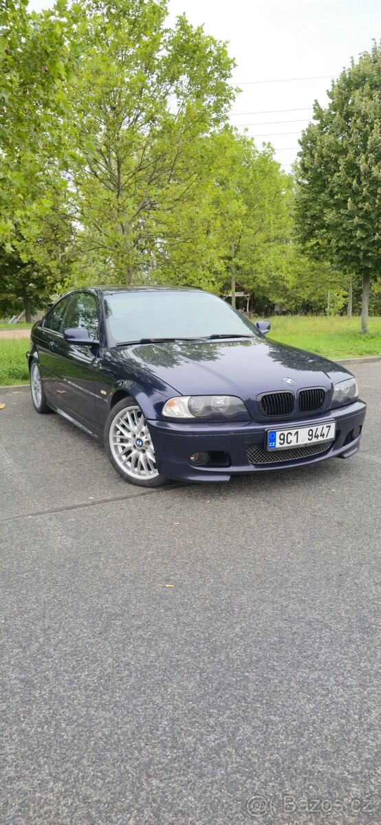BMW E46 330ci manuál, kůže, Harman Kardon, M-packet - 2