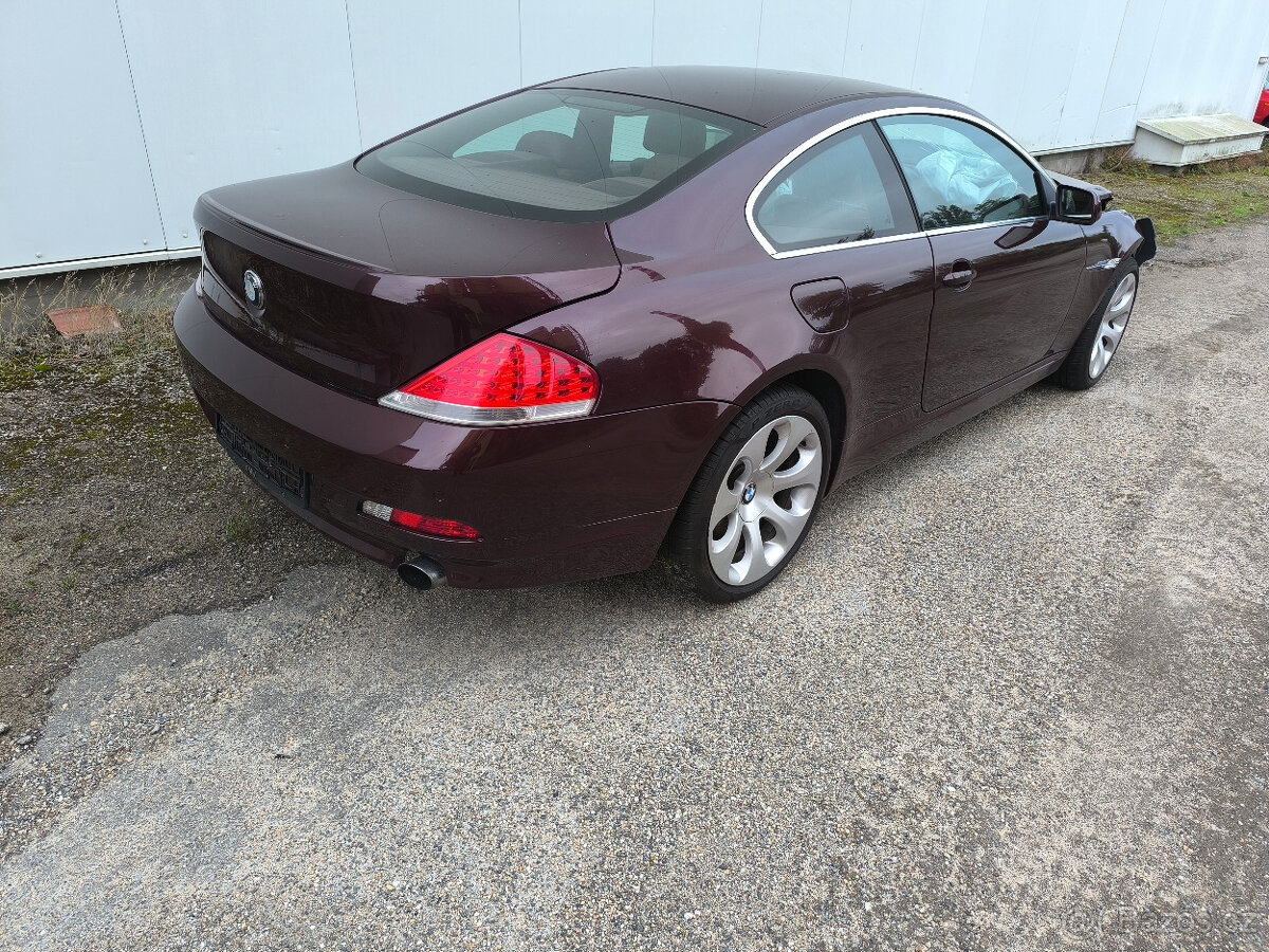 Bmw e63 650i 270kw veškeré náhradní díly z vozu - 2